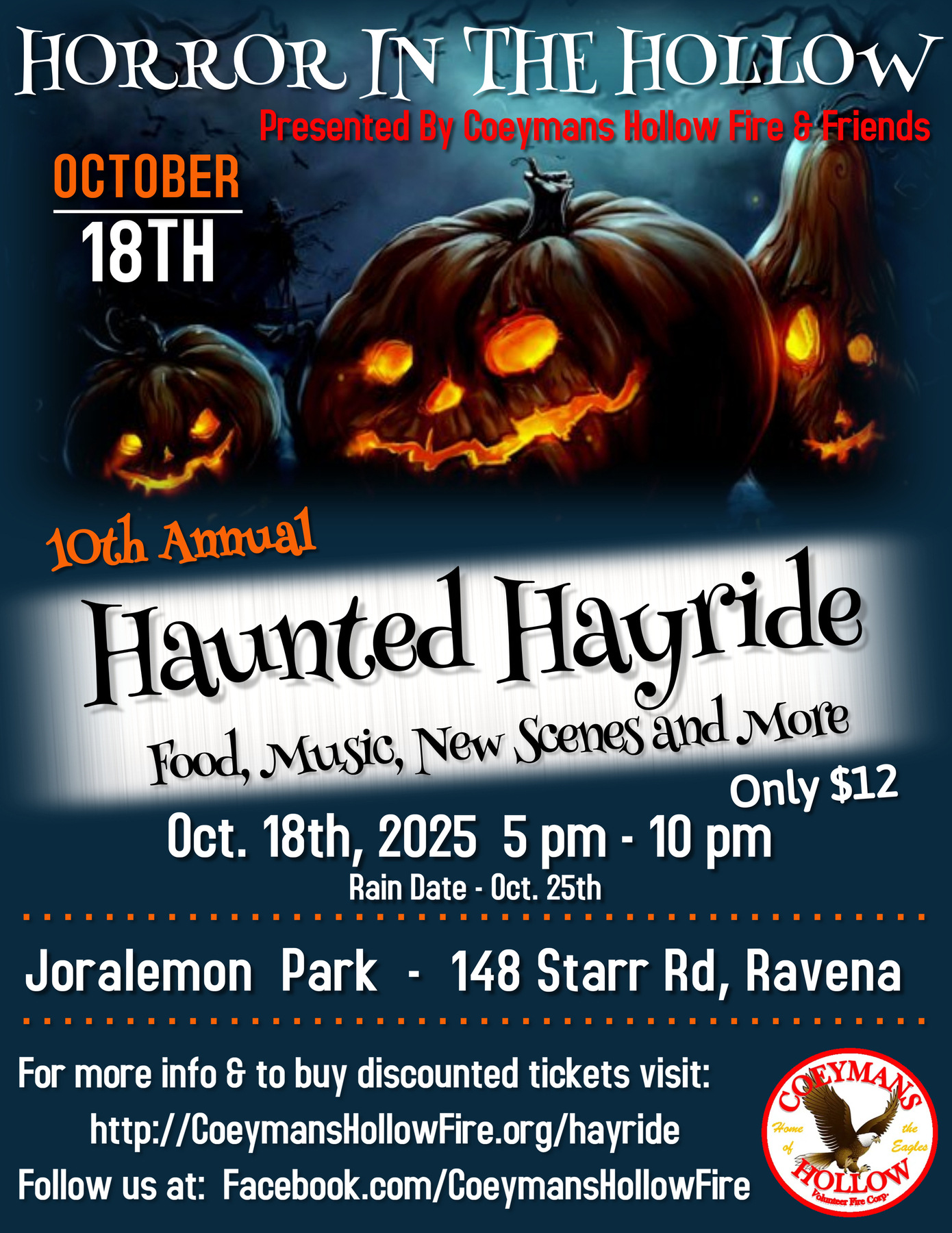 Horror in the Hollow Flyer